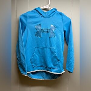 Under Armour Kids Vibrant Blue Hoodie Size M